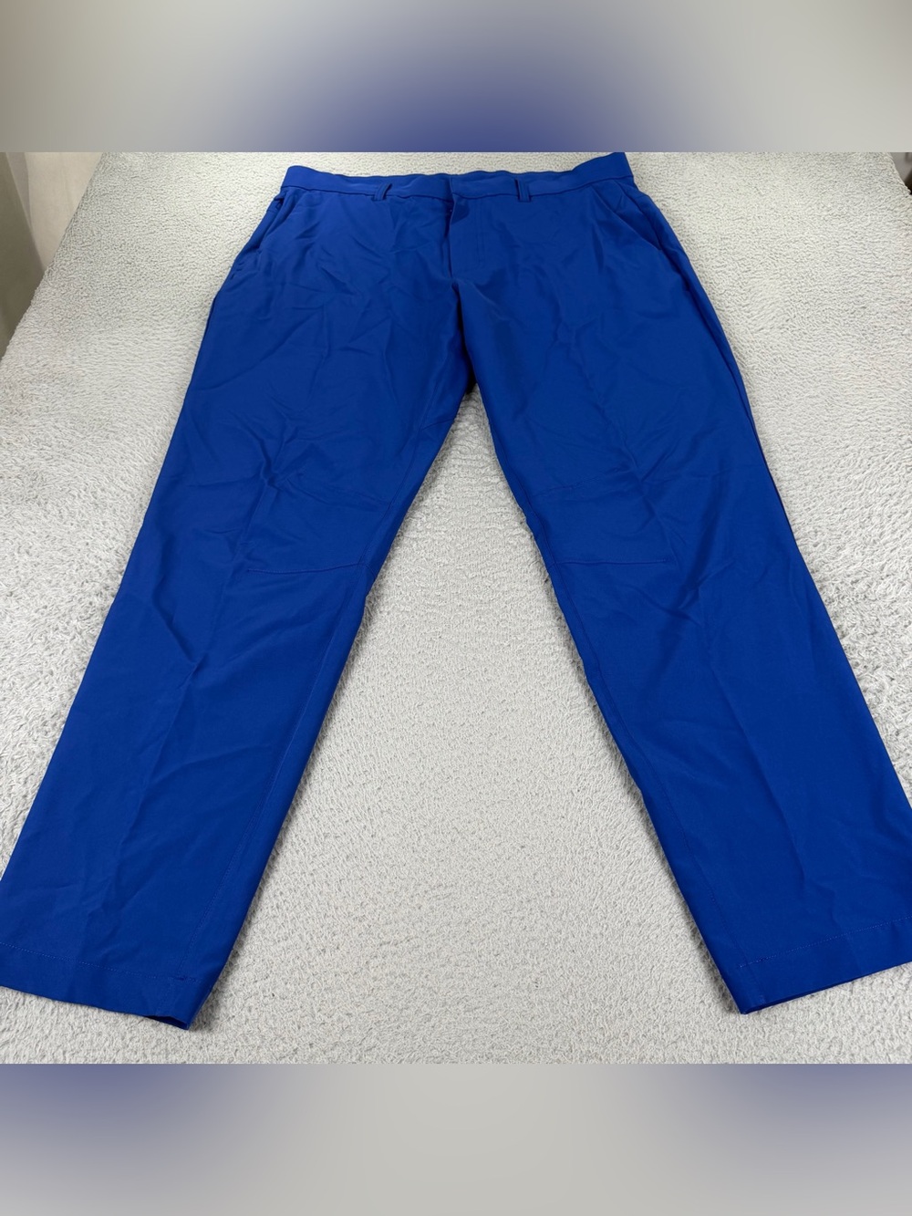 Fabletics The Only Pant Mens 35x32 (Fits 35x30) Blue Performance Athleisure - Picture 2 of 11